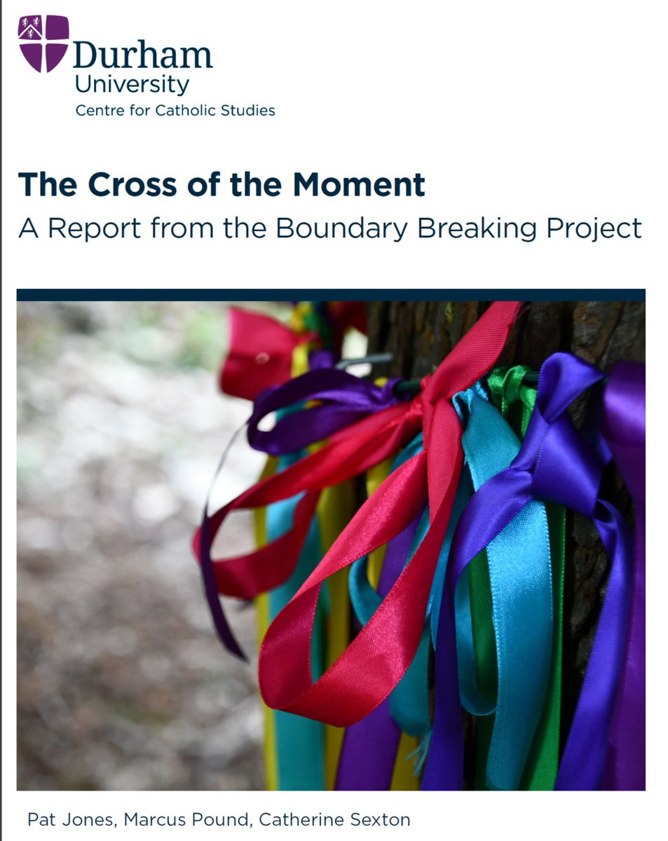 'The Cross of the Moment' – A research recently completed in the Centre for Catholic Studies at Durham University to understand more closely the impact of the abuse crisis and to realize what still needs to change. durham.ac.uk/research/insti…