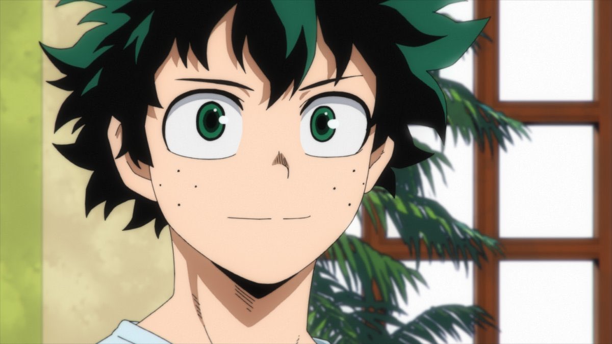 I like how I see people going “EW THEY RUINED DEKU HES SO UGLY HERE!!” And when I finally see it, it’s the most harmless nothing shot I’ve ever seen….if this is ugly to yall then I don’t know what to tell you 💀