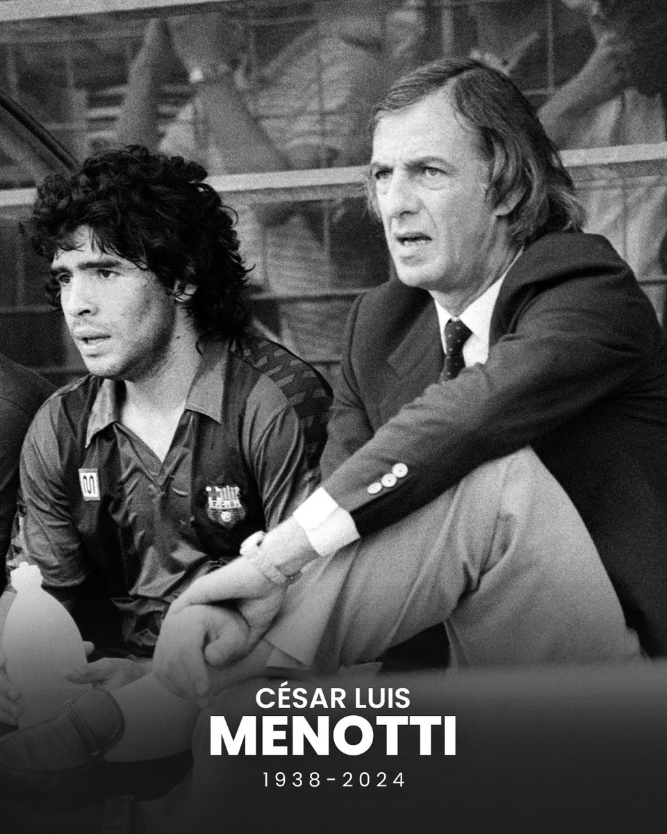 César Luis Menotti, who coached Argentina to World Cup victory in 1978, has passed away aged 85.