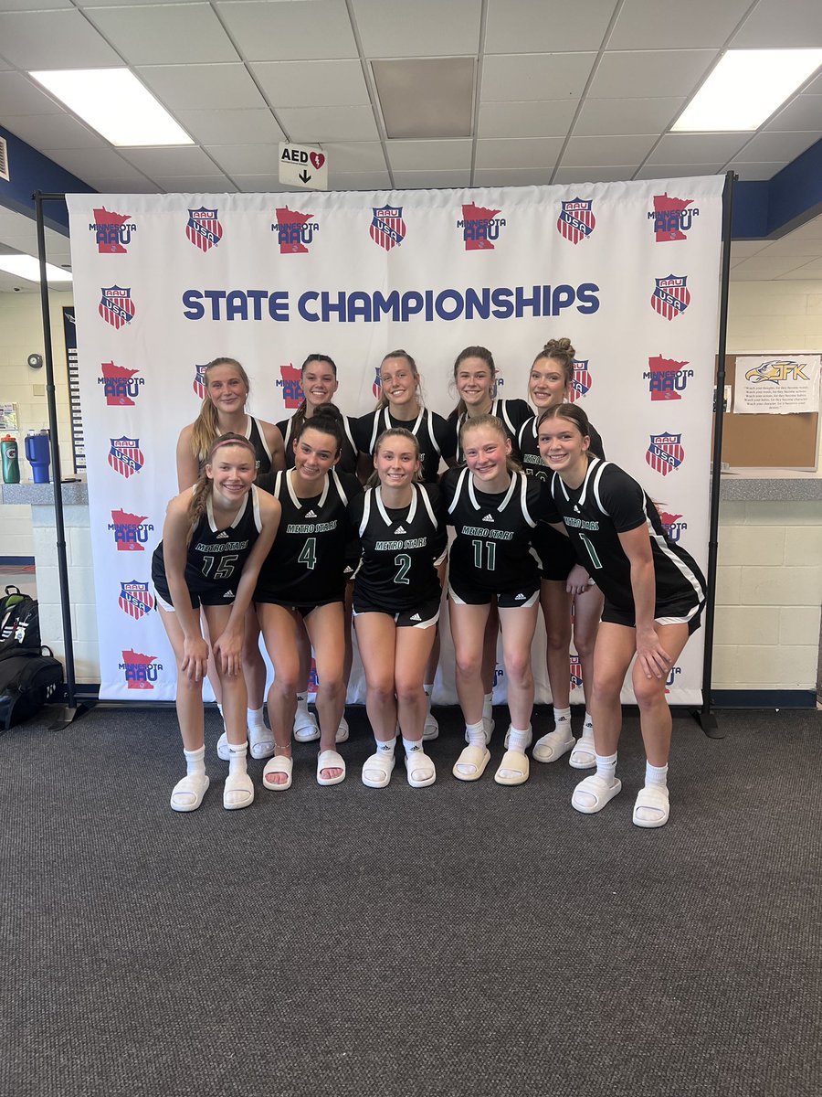 Metro Stars 2026 3SSB (@mnmetrostars26) on Twitter photo Great weekend of basketball for these girls going 3-1 in the State Prelims earning the #3 seed for state! Great team basketball!๐๐ฅ๐ฅ<a href="/MnMetroStars/">MN Metro Stars</a> <a href="/FiveStateHoops/">Five State Hoops</a> <a href="/EricJrAllStar/">EricJrAllStar</a> <a href="/GMacHoops/">Grant McGinnis</a> Great weekend of basketball for these girls going 3-1 in the State Prelims earning the #3 seed for state! Great team basketball!๐๐ฅ๐ฅ<a href="/MnMetroStars/">MN Metro Stars</a> <a href="/FiveStateHoops/">Five State Hoops</a> <a href="/EricJrAllStar/">EricJrAllStar</a> <a href="/GMacHoops/">Grant McGinnis</a>