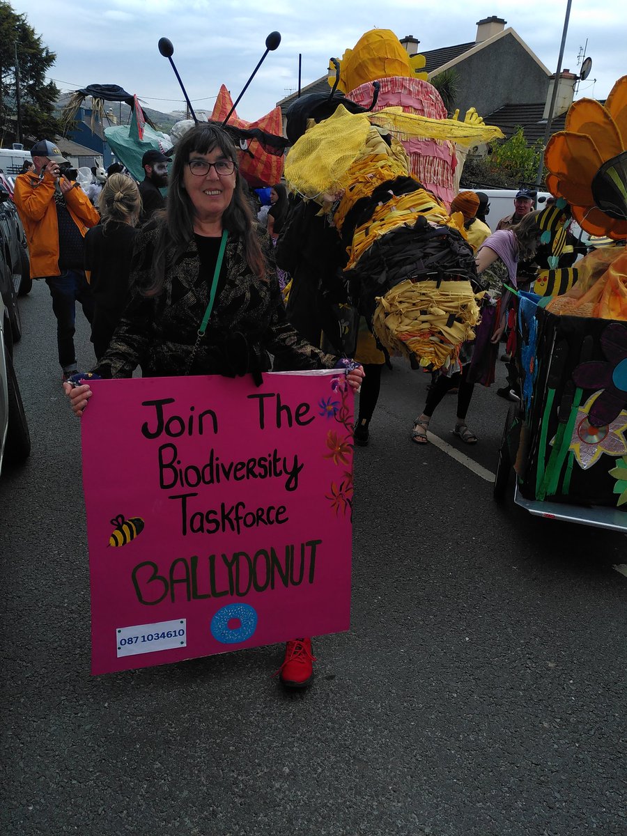 Joining in the Ballydehob Jazz Festival parade