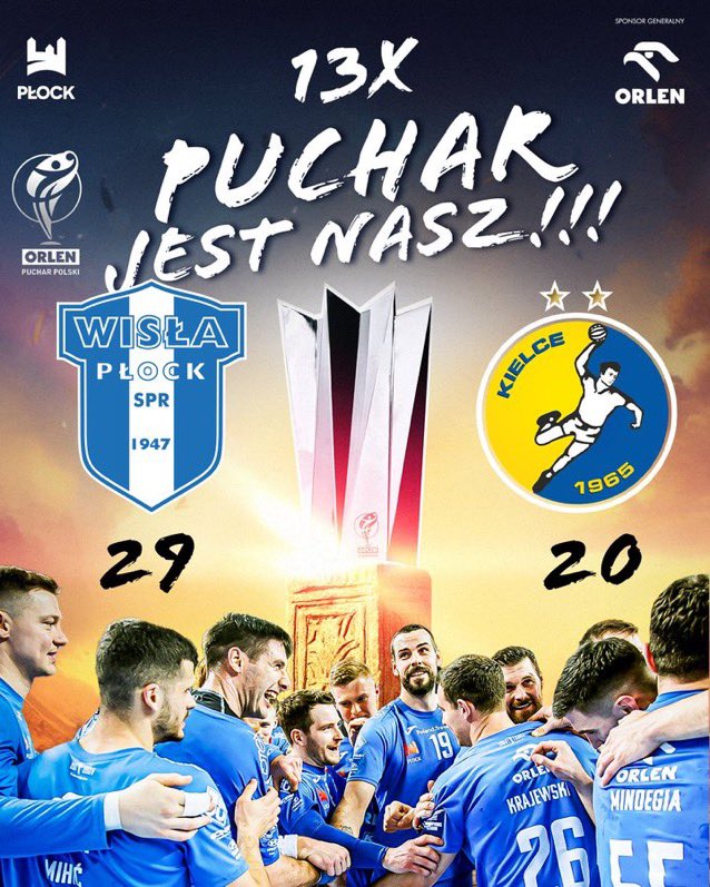 Balonmano Actual (@balonmaactual) on Twitter photo NOTICIA | El <a href="/SPRWisla/">ORLEN Wisła Płock</a> de <a href="/xavi_sabate/">XAVI SABATE</a>, <a href="/gonzaloper_19/">Gonzalo Pérez</a>, <a href="/AbelSerdio20/">Abel Serdio Guntín</a> y Niko Mindegia se ha proclamado campeón de la Copa de Polonia. NOTICIA | El <a href="/SPRWisla/">ORLEN Wisła Płock</a> de <a href="/xavi_sabate/">XAVI SABATE</a>, <a href="/gonzaloper_19/">Gonzalo Pérez</a>, <a href="/AbelSerdio20/">Abel Serdio Guntín</a> y Niko Mindegia se ha proclamado campeón de la Copa de Polonia.