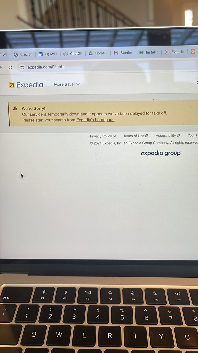Why is @Expedia site down?? 
#Expedia
