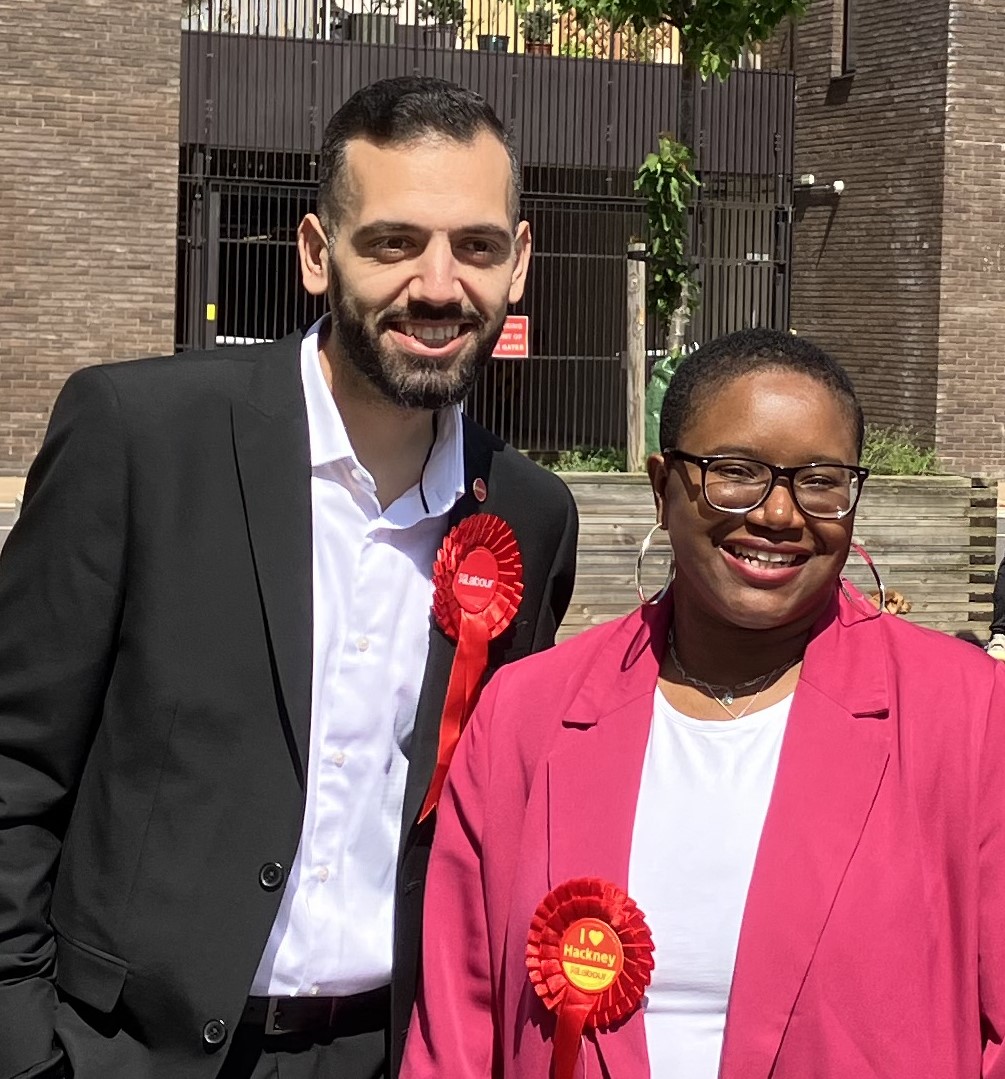 Congratulations to Faruk Tinaz on being elected Councillor for Hoxton East and Shoreditch ward - and to Jasmine Martins on her election as Councillor for De Beauvoir ward. Both grew up & lived in Hackney & have committed to serving all the residents of their wards. @Meg_HillierMP
