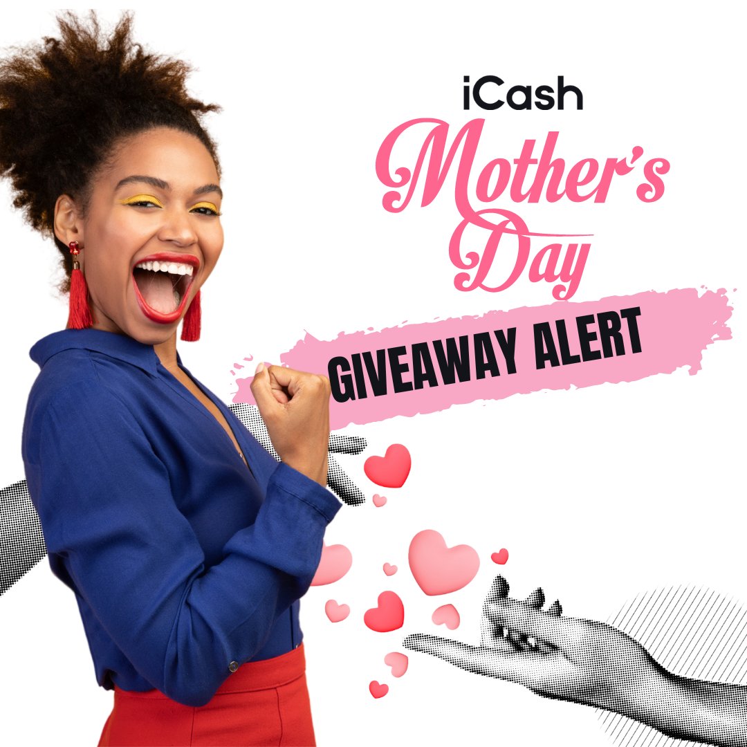 🎉  Who's ready for another EPIC iCash giveaway!
Stay tuned for this year's Mother's Day surprise! 🎉
Keep an eye out tomorrow morning for all the details, five lucky moms just might walk away with fabulous prizes! 🤩👌 
#GiveawayComingSoon #StayTuned #SoExciting