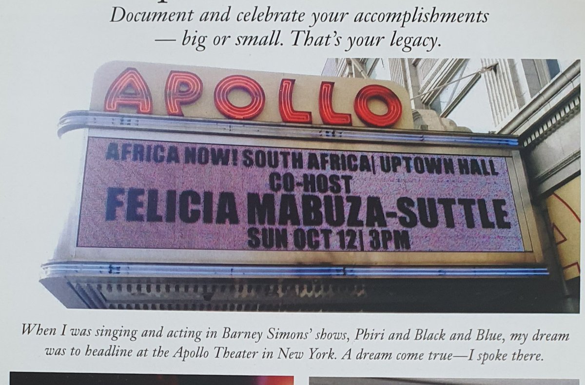 Drove past @ApolloTheater in New York, and could not help reflect on one of my dreams during my short stint in showbiz. I use to dream of seeing my name on this marquee. Dreams do come true. I did, but was speaking not singing. Lovely @SharedInterest_ 30th #SA Anniversary gala!