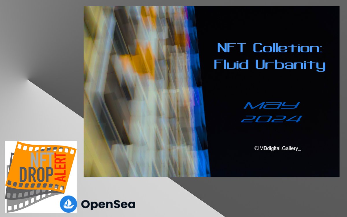 Stay tuned! #nft #drop #alert #nftdrop #opensea #openseanft #nftart #nfts #nftcommunity #nftcollector #nftcollection #fluidurbanity #urban #urbanphotography #urbanjungle
