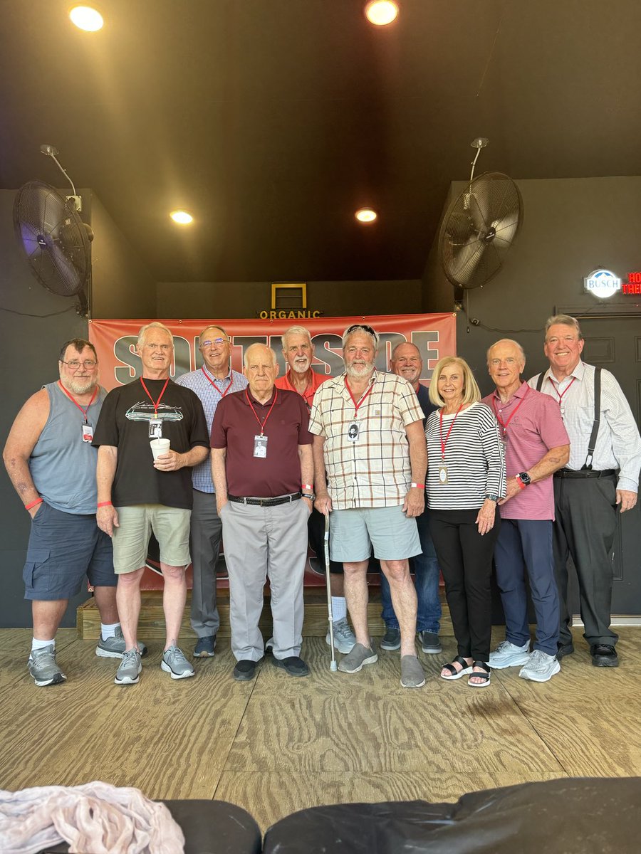 ⁦<a href="/bamatexann/">Ann Ross</a>⁩ and I enjoyed visiting with everyone at the Southside of Gadsden HS 79 class reunion. We loved these players who trusted me as their Head FB coach at the ripe old age of 24. Great results 7 wins &amp; 3 losses.