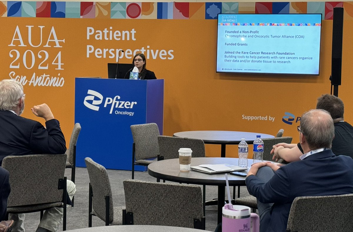 KCCure (@kccure) on Twitter photo <a href="/kaydaustin/">Katie Coleman</a> shares her #kidneycancer story at #AUA2024. An amazing testimony of turning experience into advocacy. <a href="/kaydaustin/">Katie Coleman</a> shares her #kidneycancer story at #AUA2024. An amazing testimony of turning experience into advocacy.