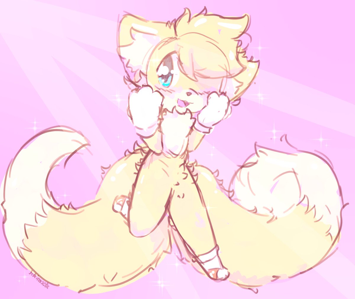 tails the fof,,, fluff,, fox ✨✨✨💛