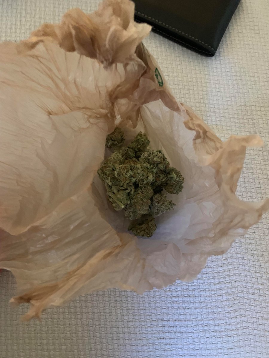 Have you ever gotten served weed in a grocery bag?