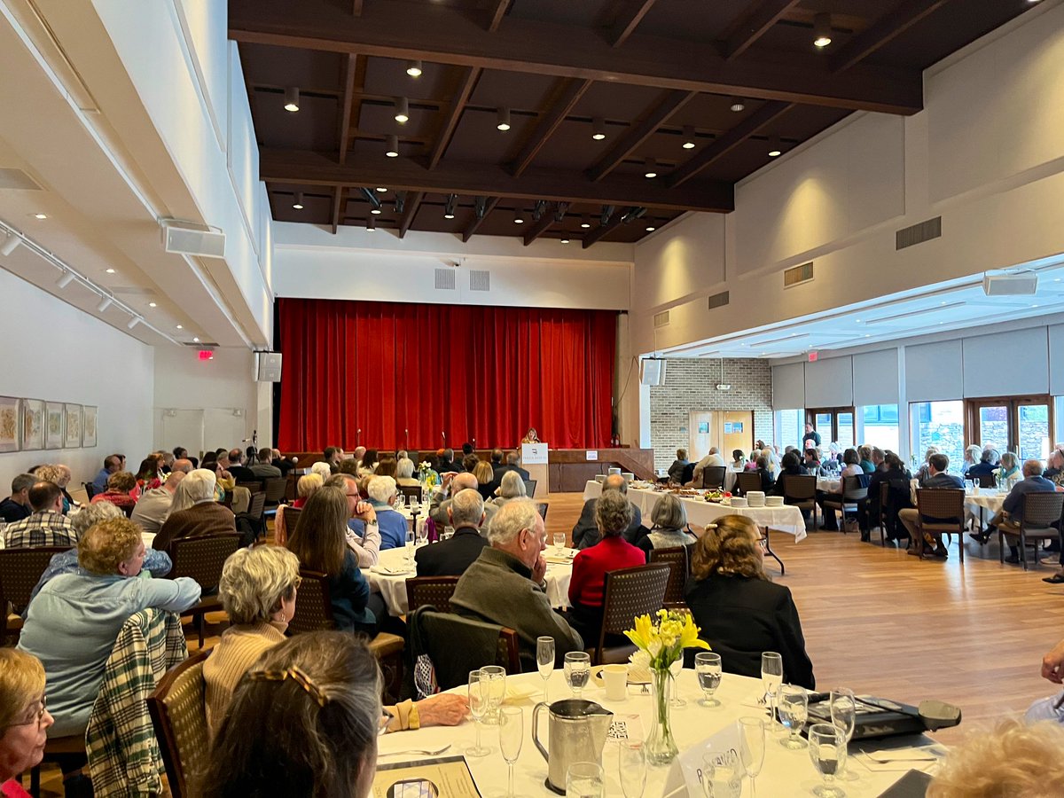 So glad to join in to honor Rabbi Mack as she celebrates her 20th anniversary at Temple Beth-El, and to hear wise words from Frank Bruni.