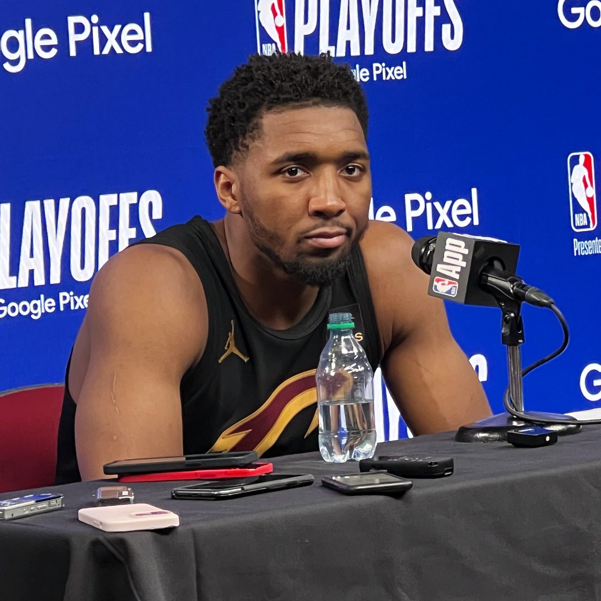 Donovan Mitchell feels that this series should be celebrated for a couple hours tonight, but not much more: “They traded for me for more than just winning a first round series.” #Cavs