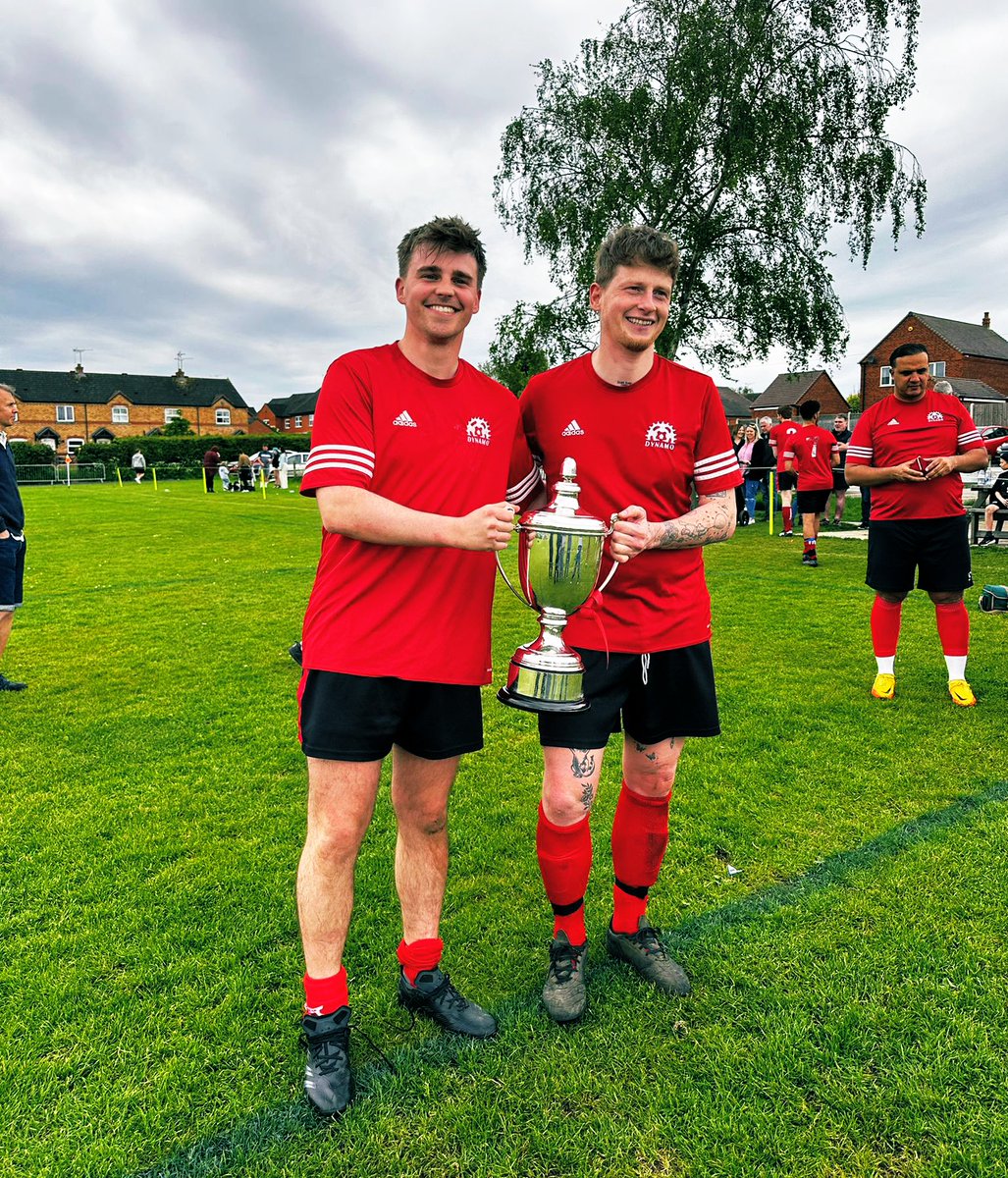 18 years ago this lad was playing in my under 8s team, today we lifted a trophy together 🏆 Life’s a funny little thing at times 💫