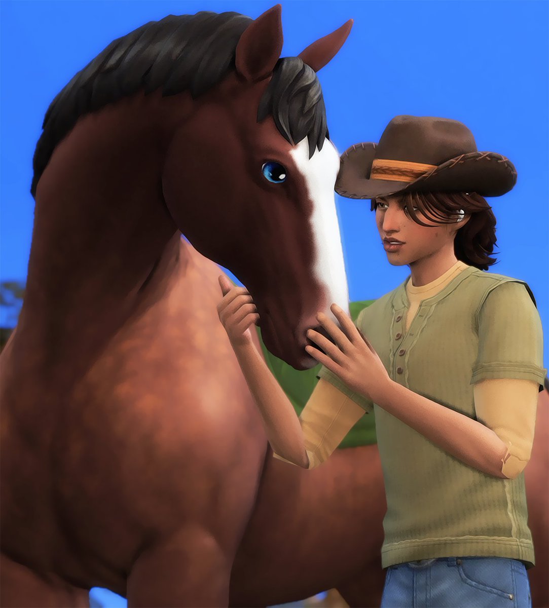 𝒈𝒓𝒐𝒘𝒊𝒏𝒈 𝒖𝒑 𝒕𝒐𝒈𝒆𝒕𝒉𝒆𝒓 ♡

#TheSims4 #ShowUsYourSims #HorseRanch