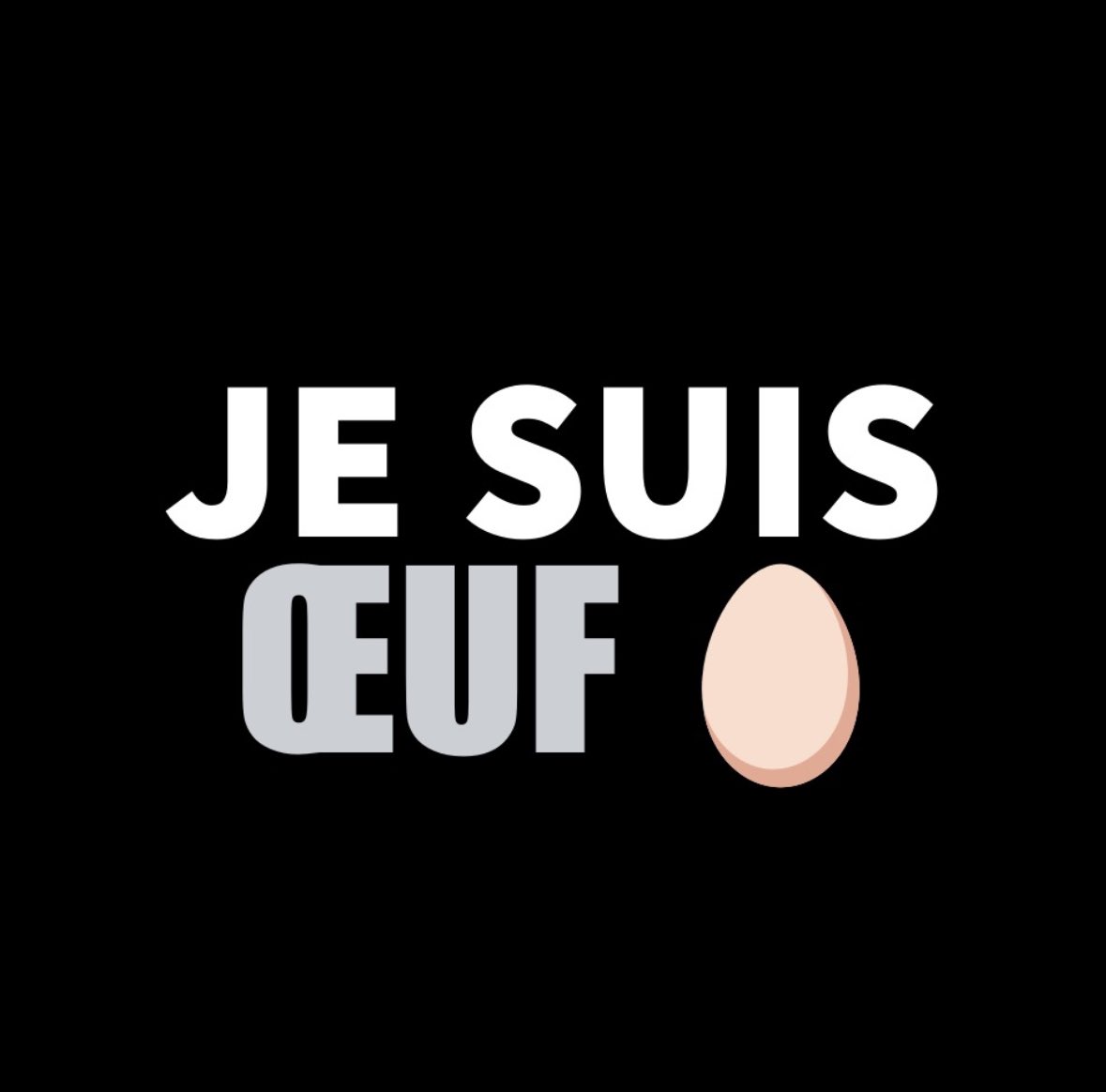 #ArrêteDeChouinerZemmour #JeSuisOeuf ✊🏻