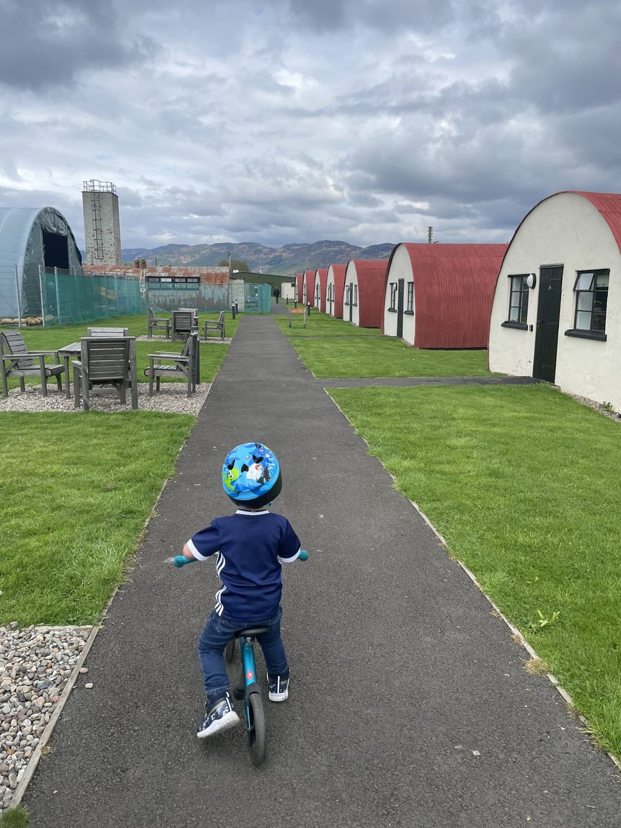 Scotlands last remaining POW camp, Cultybraggan. It’s now run by Comrie Development Trust and is a great example of what a community space can achieve.
