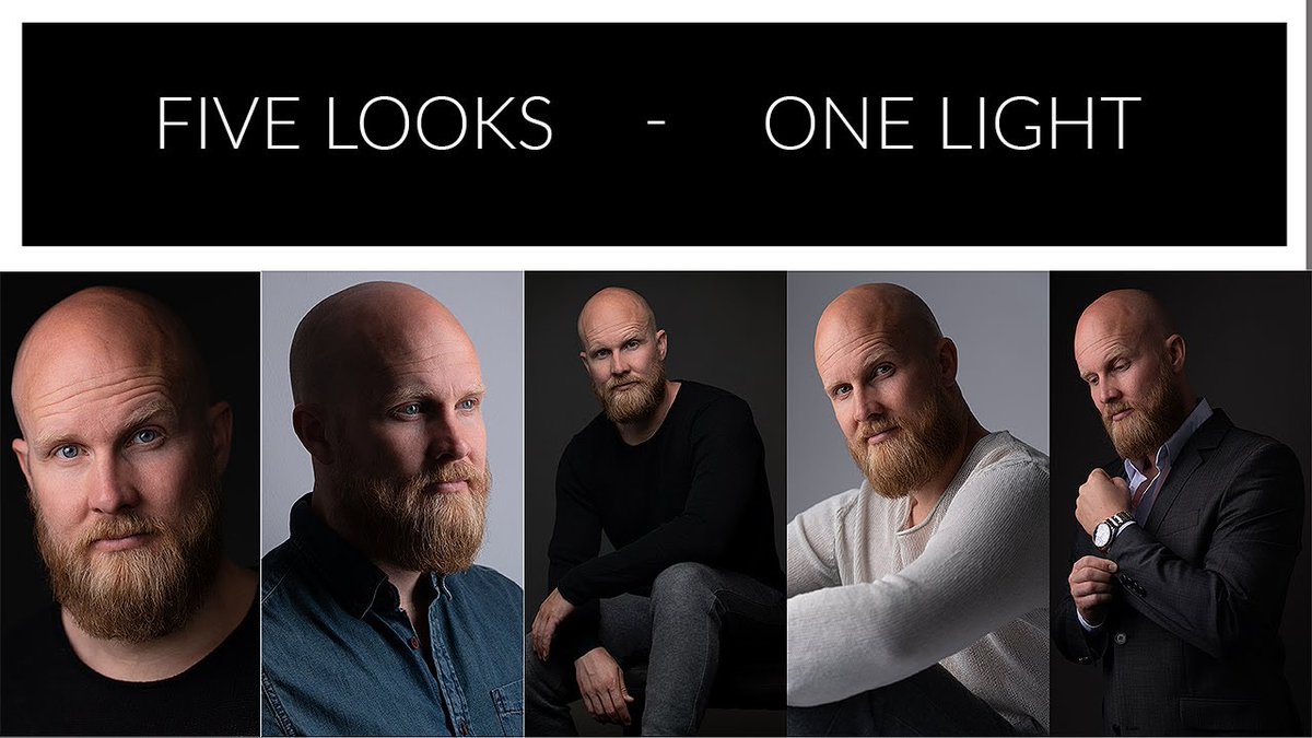 Five different Portraits with one light |iso1200.com/2020/05/five-d…
