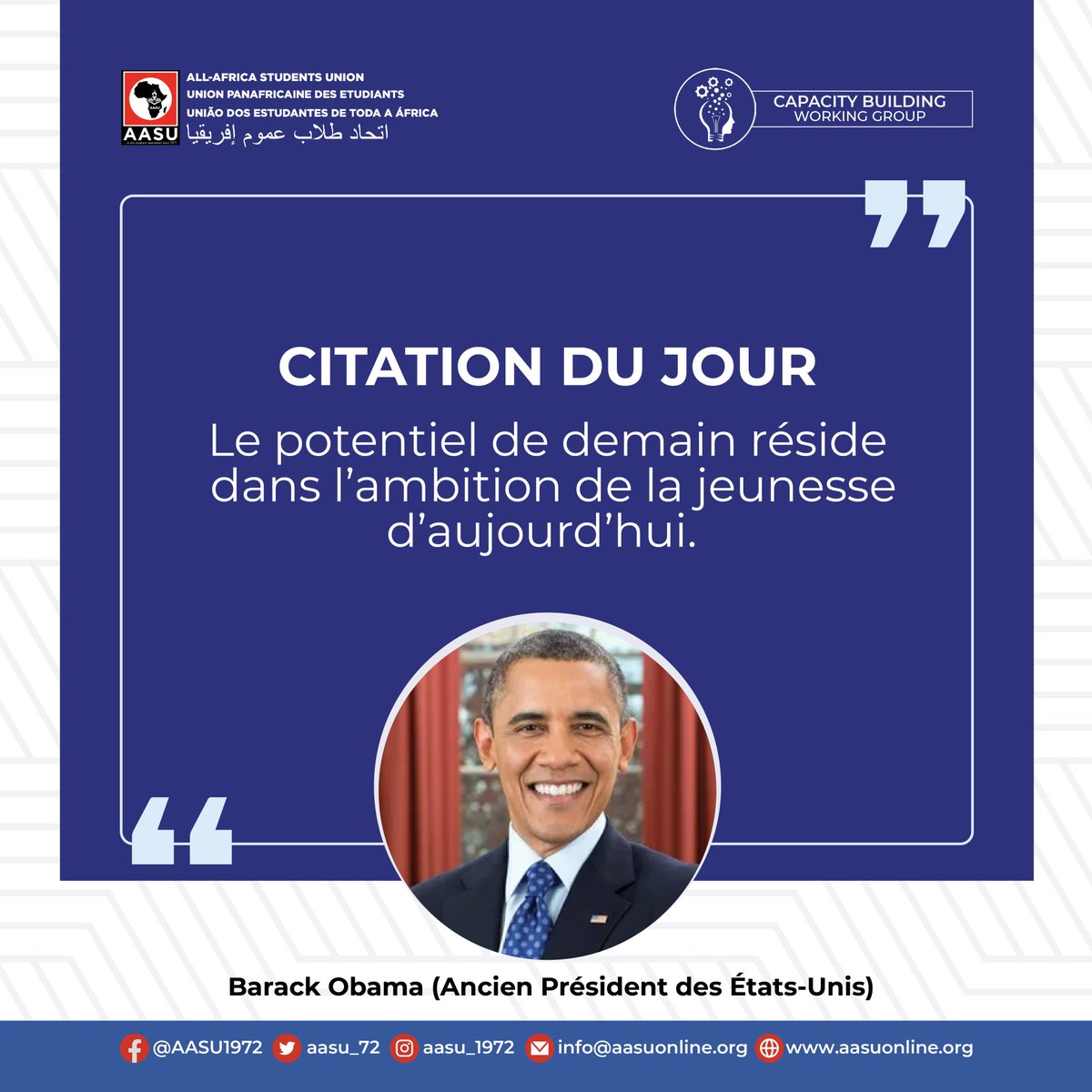 Les jeunes sont souvent à l'avant-garde du changement social, économique et politique. Leur passion, leur idéalisme et leur volonté de remettre en question le statu quo en font des catalyseurs de progrès.