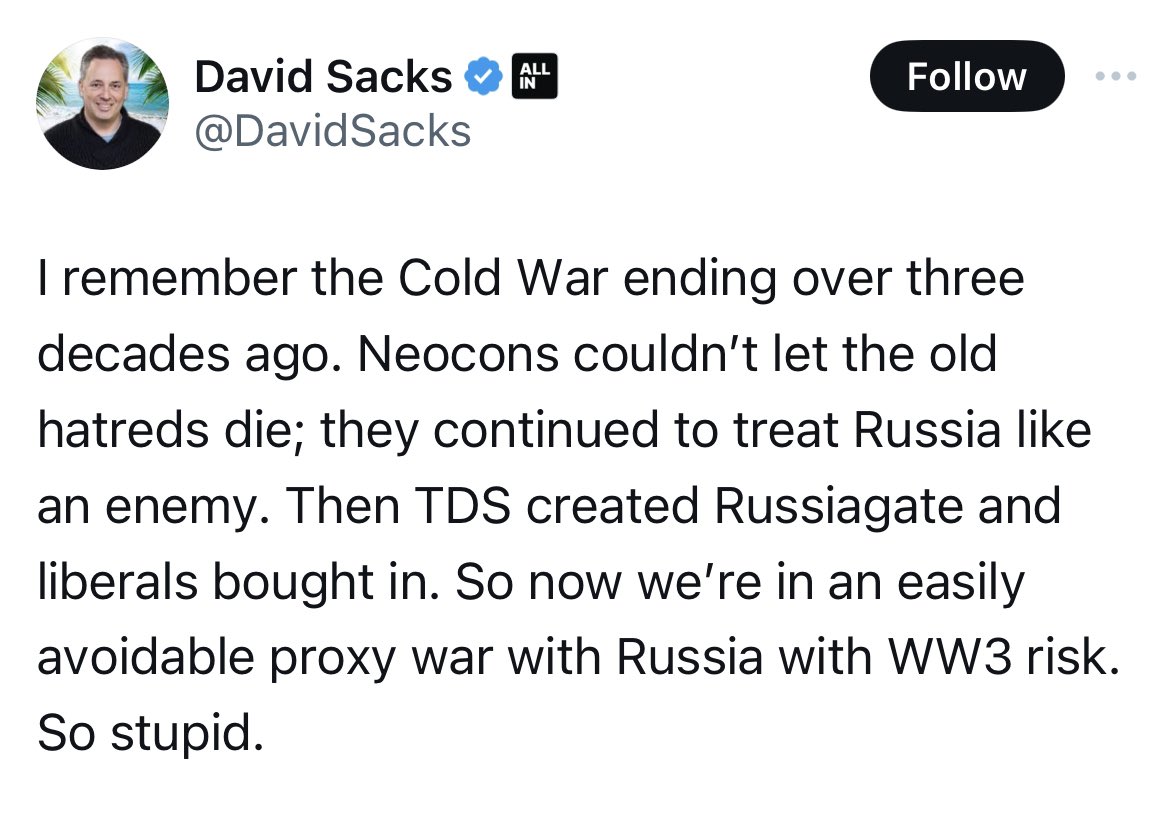 Congratulations to everyone reading this tweet: you survived the WW3 nuclear armageddon (that never happened) caused by the passage of Ukraine aid.