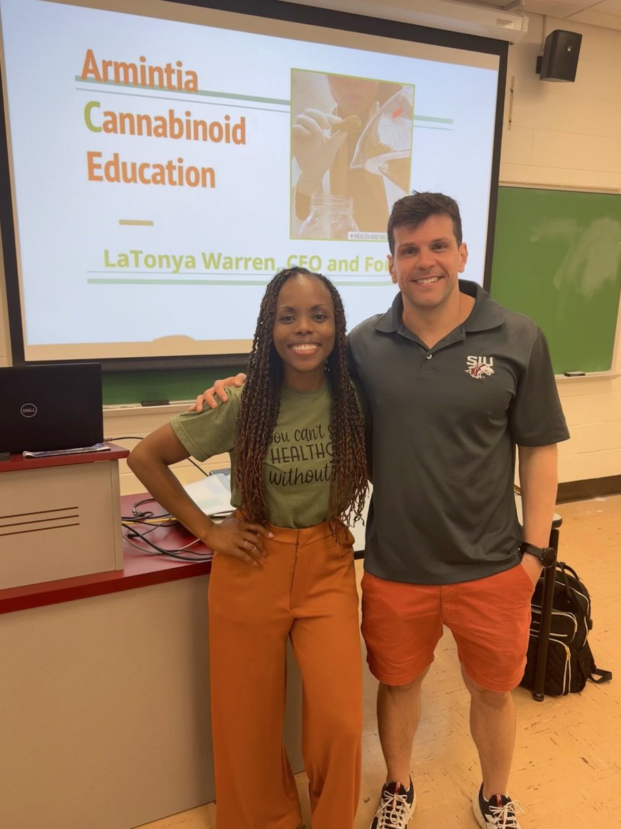 LaTonya Warren is a great example of a veteran supporting the cannabis industry. Thank you for being a guest lecturer in the HORT 484—Cannabis Supply Chain course.

#cea #controlledenvironmentagriculture #controlledenvironmentag #cannabis #horticulture #plantsciences #thisissiu