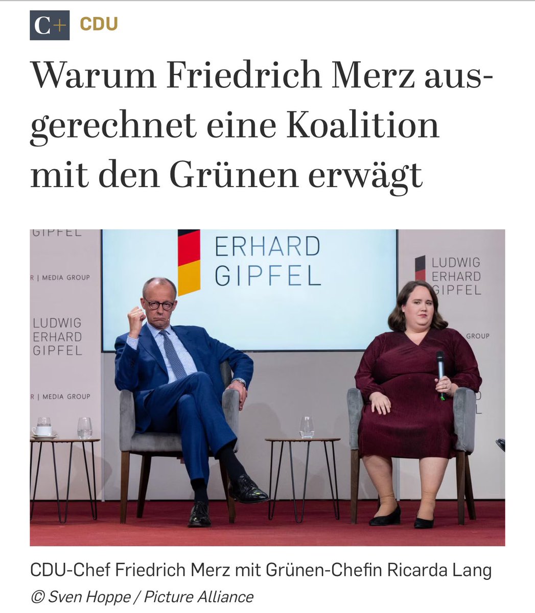 Das zeigt,daß im Hintergrund #Merkel immer noch die Fäden zieht.#Merz ist nur eine Marionette.Das möchte auch die Stammwählerschaft der #CDU ? 

flip.it/mXHbs3  

#NieMehrCDUCSU