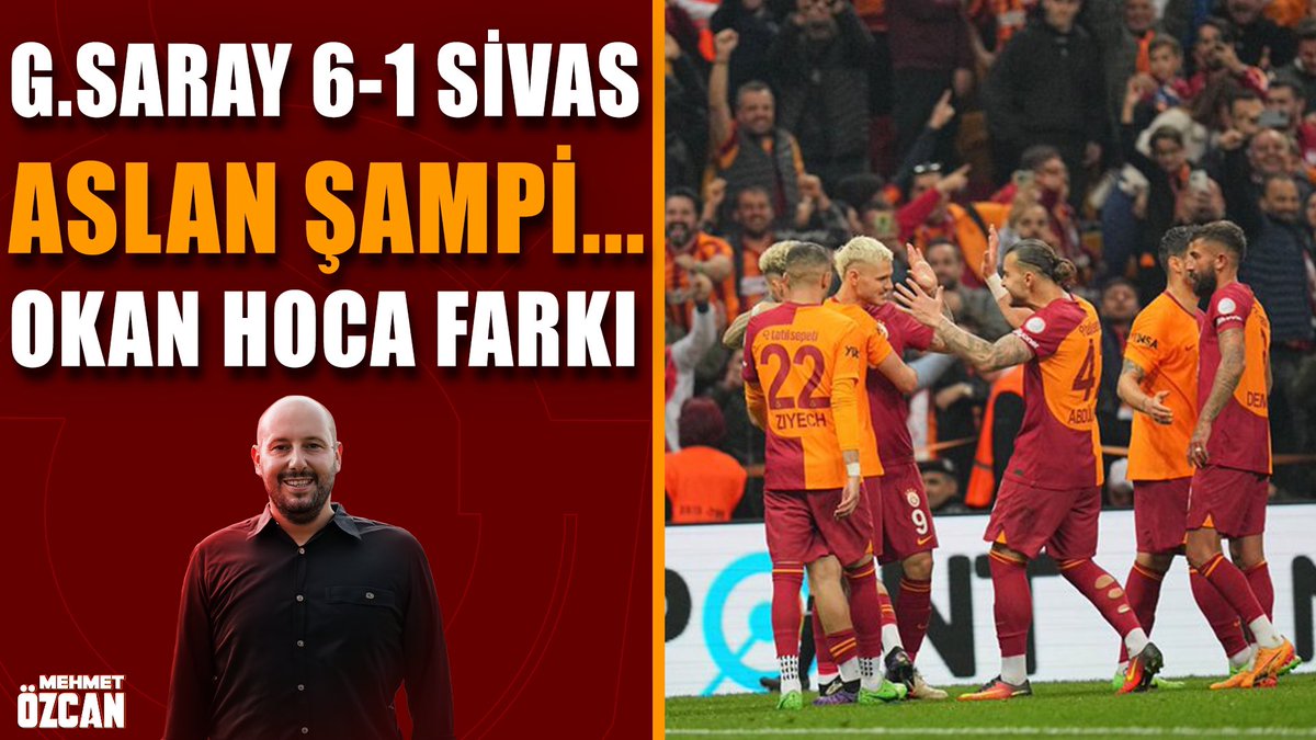 💊 Galatasaray-Sivasspor maç sonu yayını 💊 RAMS Park izlenimi youtu.be/Zwe3BXCHW0M