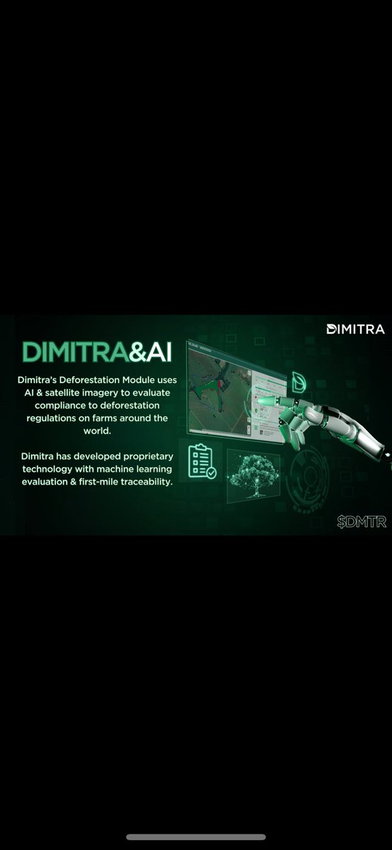@CryptoTony__ 🌟 $DMTR The future is bright 🌟

With each milestone achieved, confidence grows in this project’s potential to revolutionize the space! 🌐💫

Dimitra AgTech 🧑‍🌾 #AI #RWA #DePin✔️