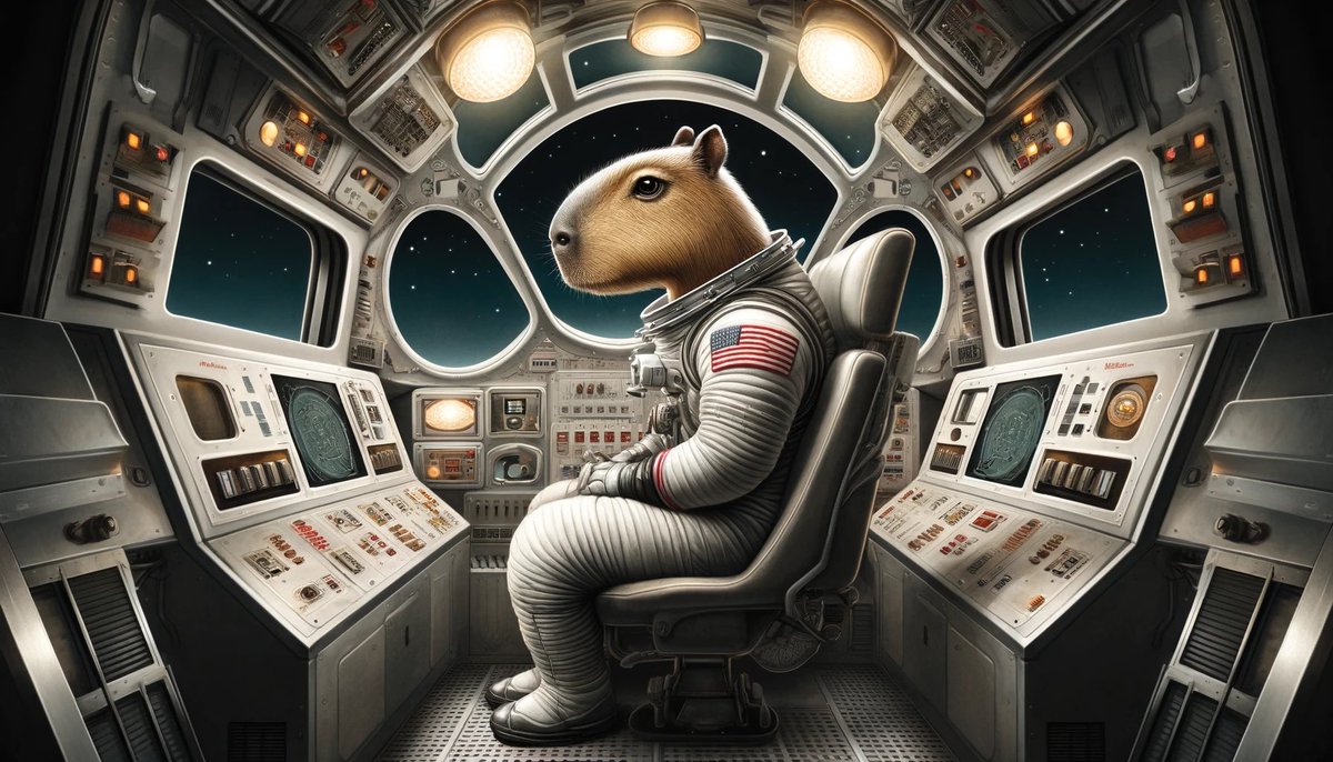 capybaraonbase's tweet photo. Just ToTheMoon vibes from #CAPPYbara 

The clock is ticking … 🕰️ https://t.co/hb9hvbkSWB