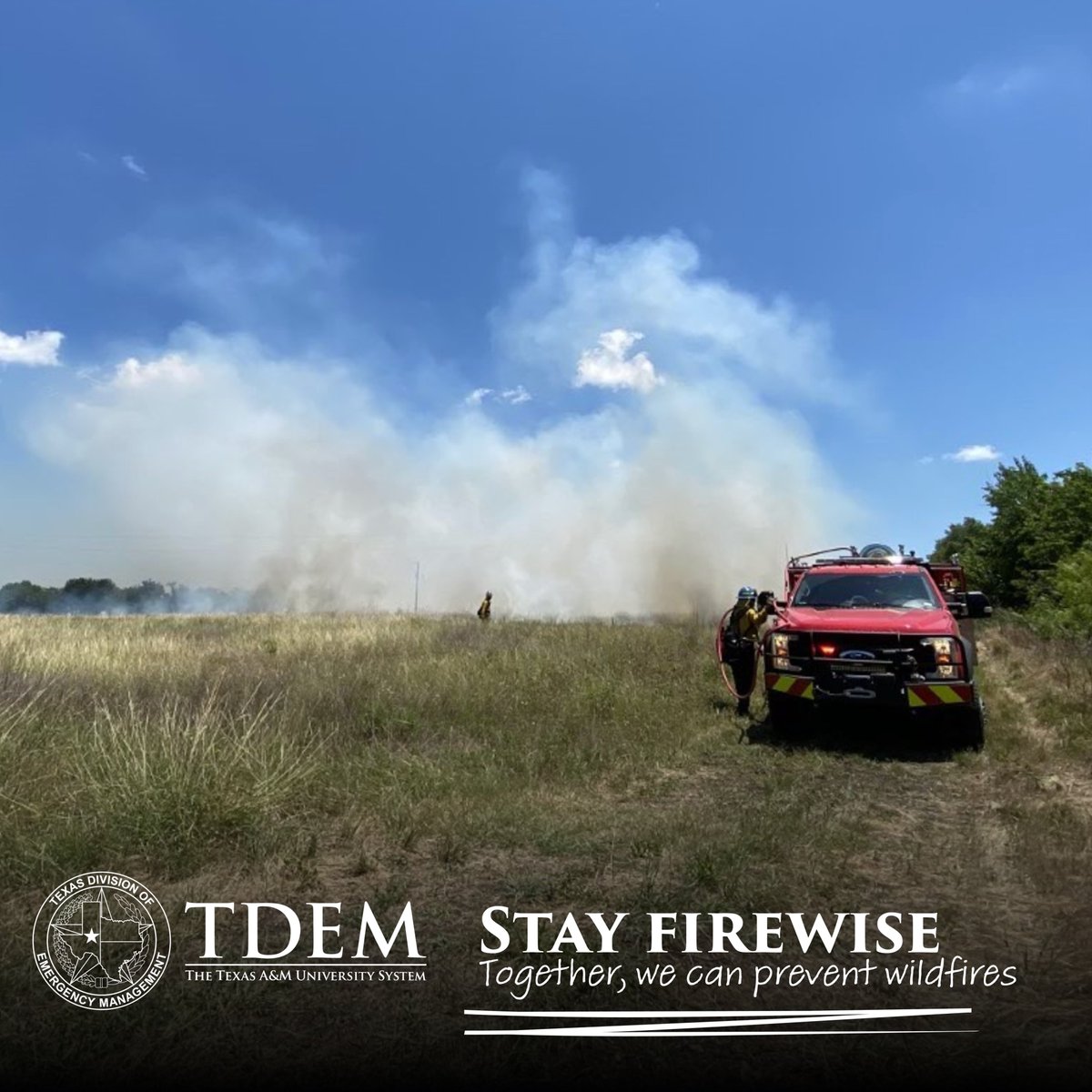 🔥Areas of West TX and the Panhandle face increased fire danger over the next few days.🔥 Stop Wildfires Before They Start: 📛Keep vehicles & equipment off grass to prevent sparks 📛Clear dry vegetation near your home Together, we can prevent wildfires: tfsweb.tamu.edu/PreventWildfir…