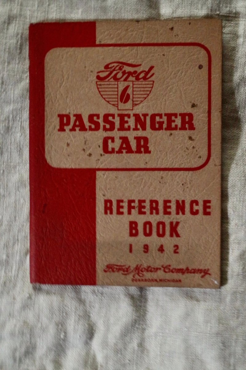 1942 Ford Passenger Car Manual ourtimewarp.etsy.com/listing/122519… #etsy #etsyseller #etsysehop #ford #carmanual #fordcarmanual