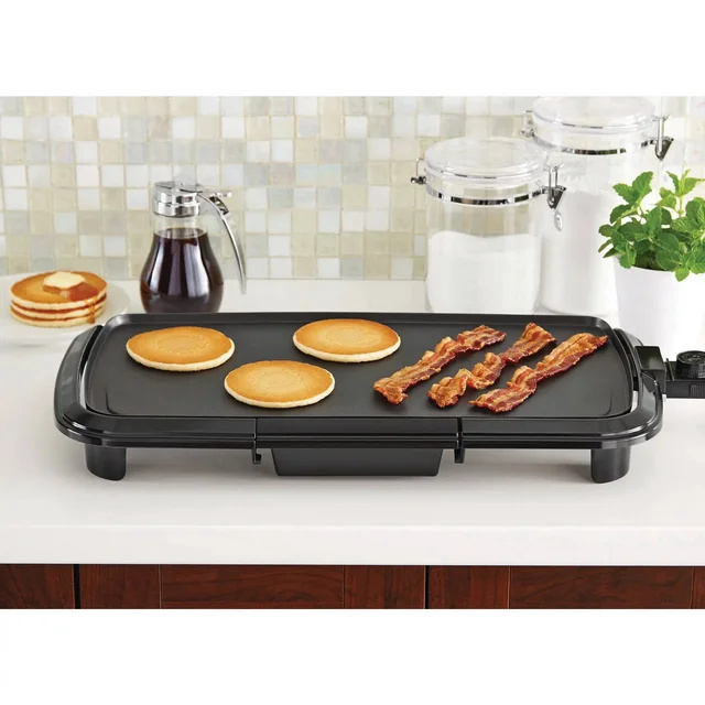 💙 Walmart: 💥 Mainstays Dishwasher-Safe 20' Black Griddle with Adjustable Temperature Control
urlgeni.us/walmart/m7vHw
 Discounts  are subject to change or expire at any time (Ad)
(3127154186)