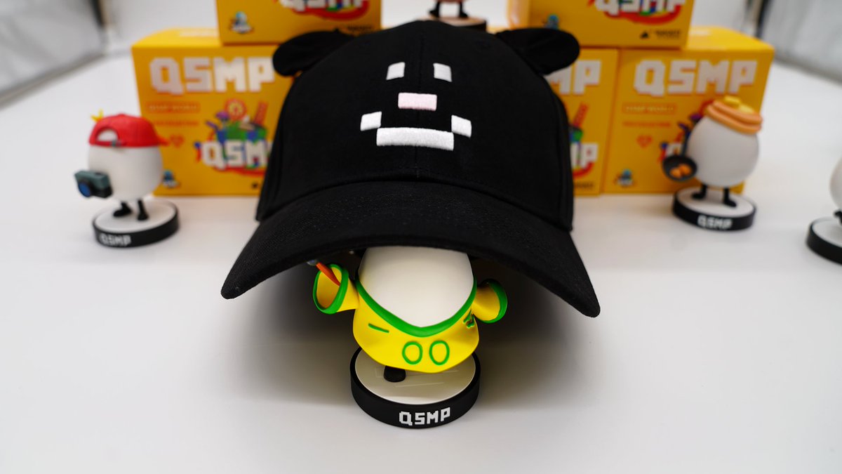 Richas looks stylish with one of our caps! Grab yours today! 🥚🧢

Available, exclusively at qsmp.shop