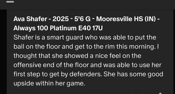 Ava Shafer (@ava_shafer30) on Twitter photo Thank you <a href="/AsherScouting/">Asher Scouting</a> for the write up!! Hard work pays!!
<a href="/CoachTJPerry/">T.J. Perry</a> <a href="/Always100_TMH/">Always 100 Basketball</a> <a href="/vjhAlways100/">Always 100</a> Thank you <a href="/AsherScouting/">Asher Scouting</a> for the write up!! Hard work pays!!
<a href="/CoachTJPerry/">T.J. Perry</a> <a href="/Always100_TMH/">Always 100 Basketball</a> <a href="/vjhAlways100/">Always 100</a>