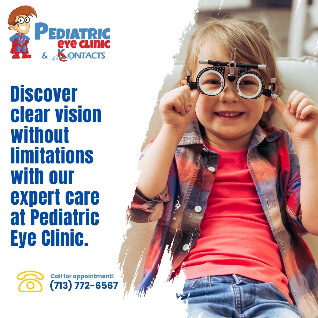 Discover clear vision without limitations with our expert care at Pediatric Eye Clinic. Say goodbye to astigmatism and hello to a world of clarity! 👁️✨

Call for appointment! 📞 (713) 772-6567 
👉 pediatriceyeclinic.com
📍6510 Hillcroft Street, Suite 300, Houston TX

#Hou ...