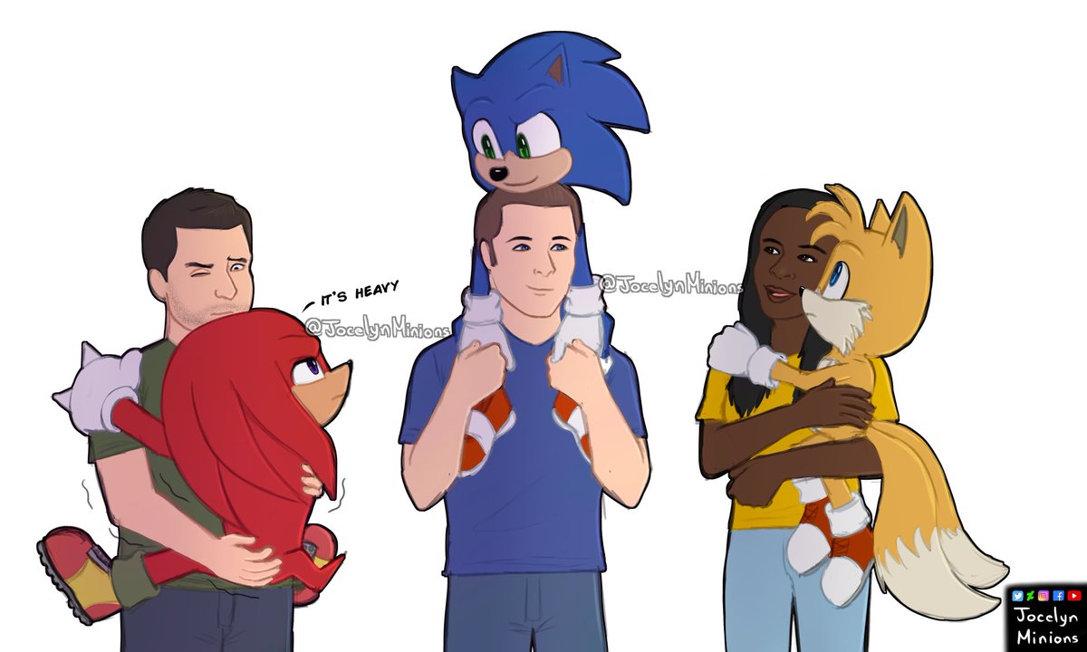 It seems that everyone already has their favorite human 🤭
#Sonic #SonicTheHedeghog #SonicMovie #SonicMovie2 #Knuckles #KnucklesTheEchidna #KnucklesSeries #Tails