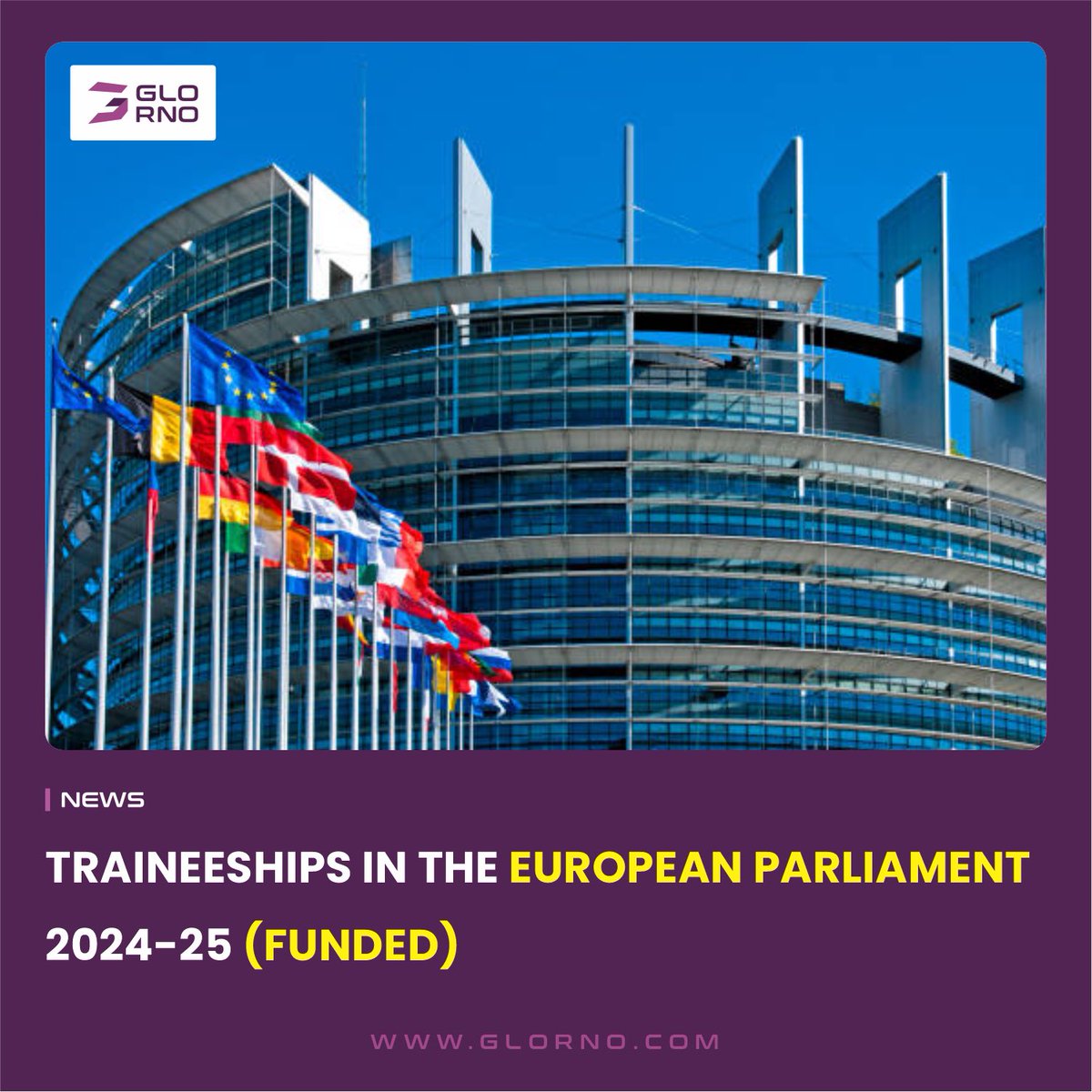 🇪🇺 Exciting opportunity for aspiring leaders! Traineeships in the European Parliament for 2024-25 are now available, fully funded. Don't miss this chance to gain invaluable experience in European politics. Apply now! glorno.com/index.php/2024…

#EuropeanParliament #Traineeships
