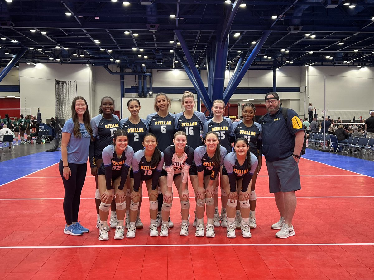 What a special season! This marks our first year to have 13-18s teams all earn a bid to USAV Girls’ Jr. National Championships! 💙💛 #onamission #bestellar #season13 #lucky13