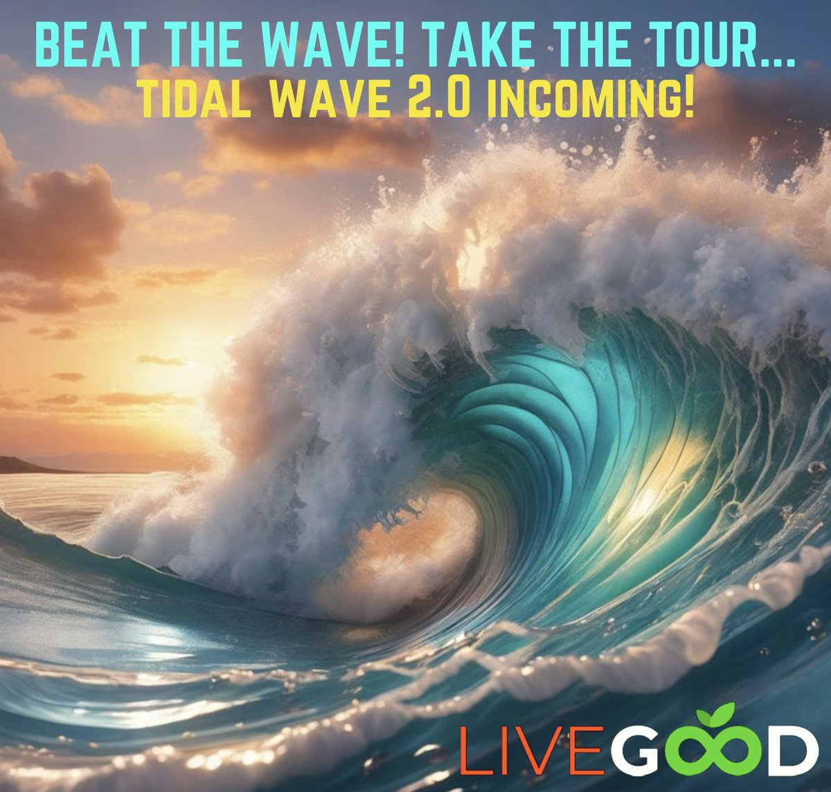 Ride the wellness wave with me! 🌊🚀 With LiveGood 2.0, we're slashing costs and elevating health. Who needs a lifejacket when you've got a tsunami of savings? Let's make waves together! Dive in 🌿💪 #HealthRevolution #LiveGoodWave Dive in: WorkWithSabien.com