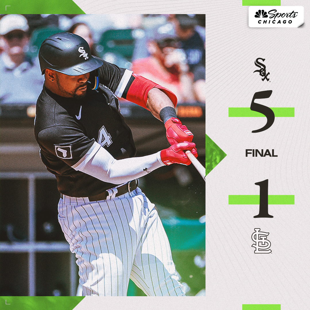 That's a series win for the White Sox! Tune into NBC Sports Chicago now for analysis on Postgame Live