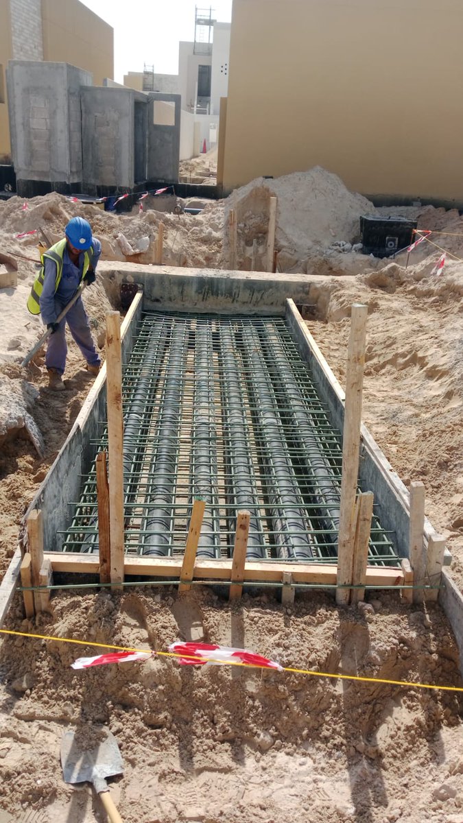 Update on the Qasr Al Jurf Project!

Electrical ducts prepared for concrete formwork installation
Electrical ducts primed for casting
Inspection completed for backfilling of portable water and irrigation lines
#WorkLife
#InfrastructureWeek
#ConstructionLife
#EngineeringLife