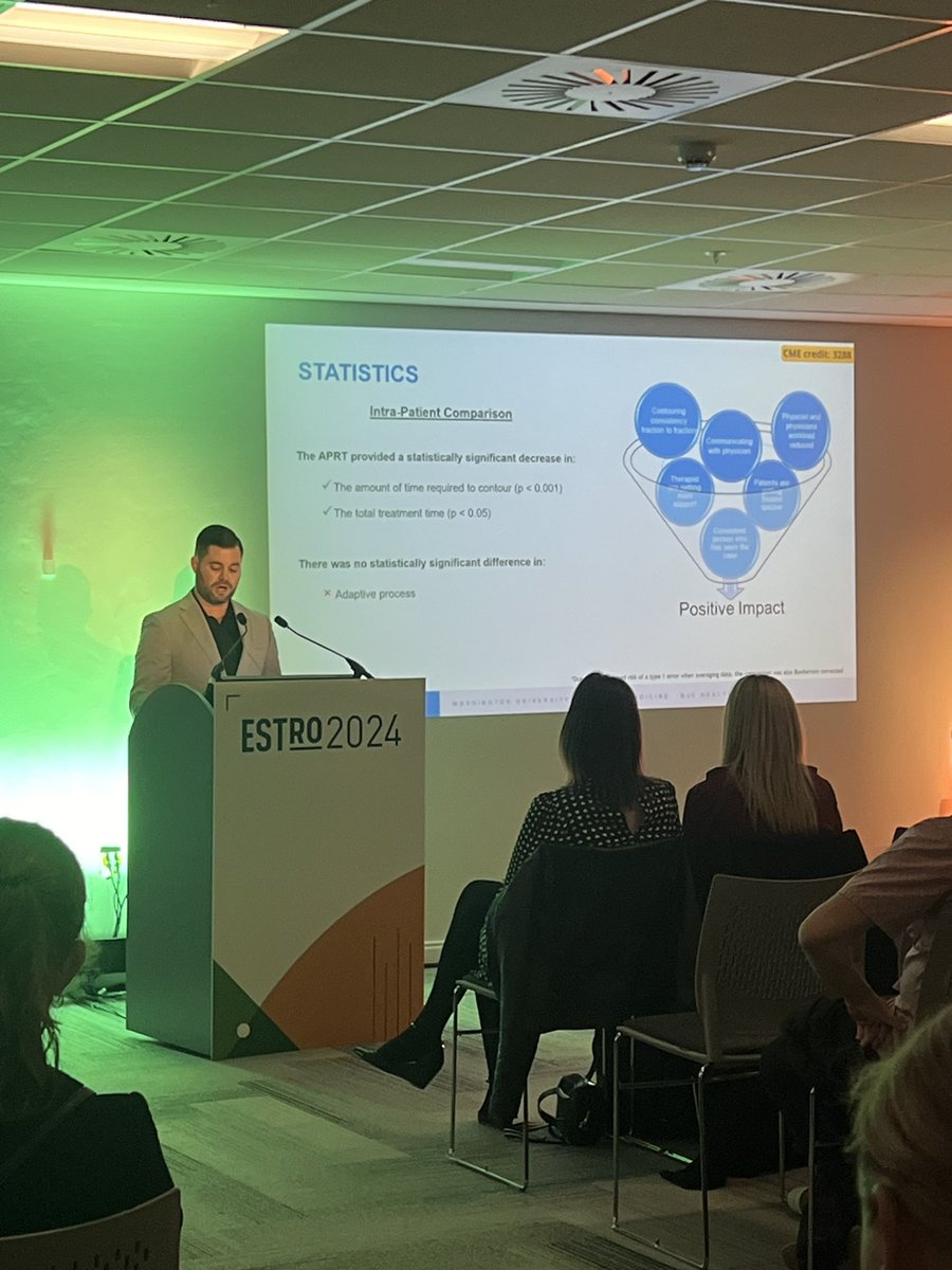 Joshua Schiff (@joshuaschiffmd) on Twitter photo Congrats to <a href="/RobAPRT/">Robbie Beckert</a> who presented our @WashURadOnc data on the training and implementation of an APRT specializing in CBCT-guided online adaptive radiotherapy contouring at #ESTRO2024 ☢️ Congrats to <a href="/RobAPRT/">Robbie Beckert</a> who presented our @WashURadOnc data on the training and implementation of an APRT specializing in CBCT-guided online adaptive radiotherapy contouring at #ESTRO2024 ☢️