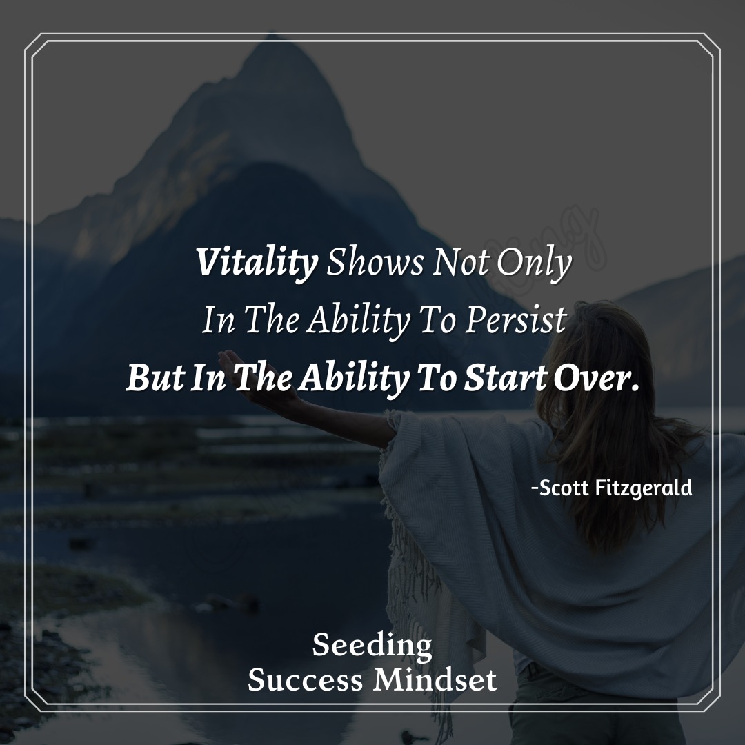 Vitality 

#successquotes #successmindset #seedingsuccessmindset #successtips  #confidencecoach #personaldevelopment #habits
