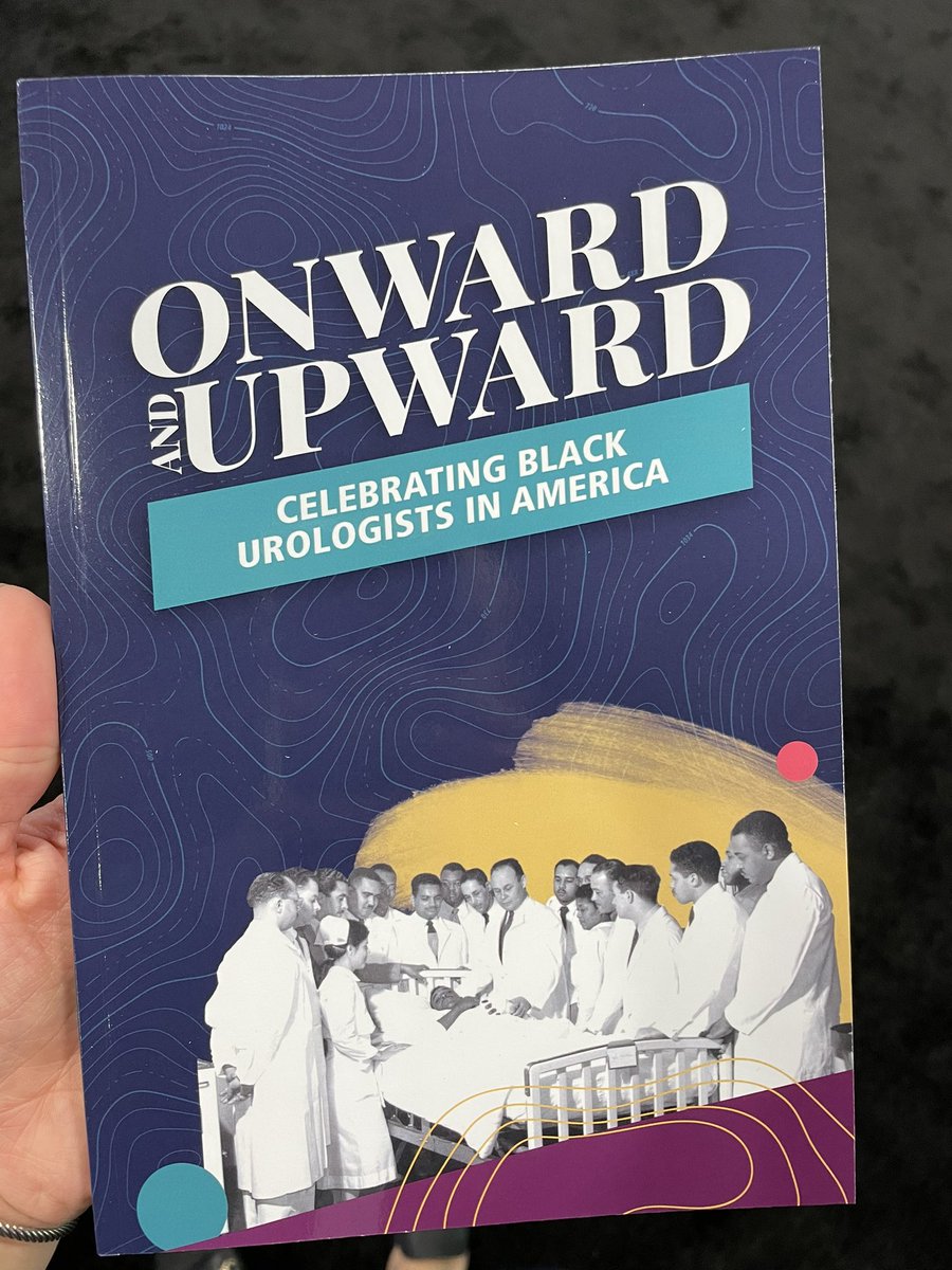 This morning I spent some time learning about our past, at the onward and upward exhibit. Make sure to check this booth out. #AUA24 @Dr_Brian_McNeil gave a wonderful talk about Black leadership in urology @rfrankjones_uro #urosome @PennUrology