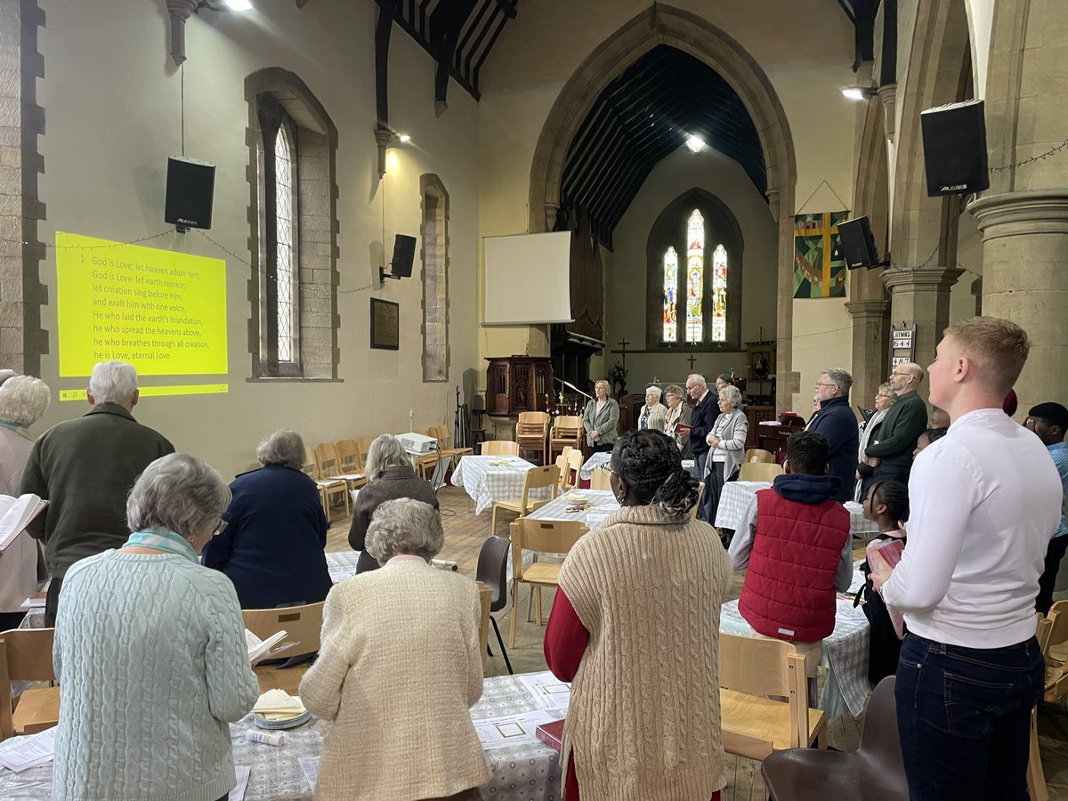 First Cafe Church went down a treat! Thank you @EastMortonCEP for the delicious buns you made!