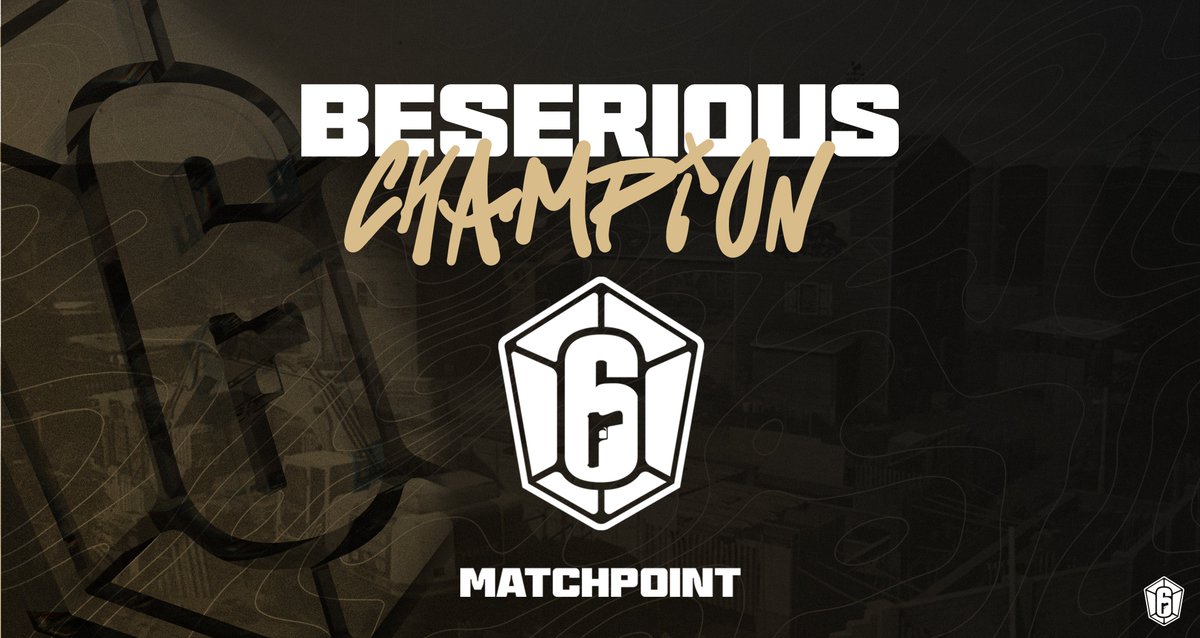 I CAMPIONI DEL #R6BeSerious 2024 SONO I MATCHPOINT! 🏆

CONGRATULAZIONI! 👏