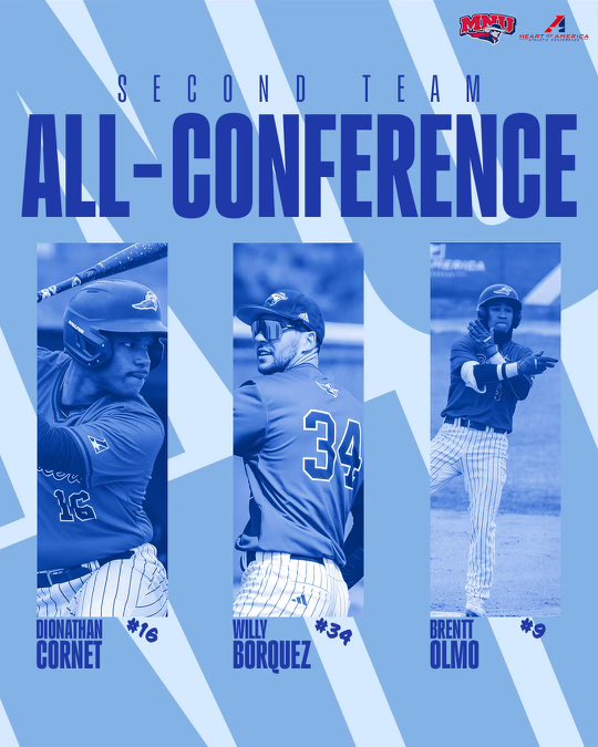Post season awards ❗️

Heart Conference POY 
- Brycen Sherwood  

1st Team All Conference 
SS - Brycen Sherwood 
SP - Zach Trevino 
DH - Noah Castillo 
1B- Kaden Owens 

2nd Team All Conference 
3B - Dionathan Cornet 
RF - Willy Borquez 
CF - Brentt Olmo 

Congrats to our