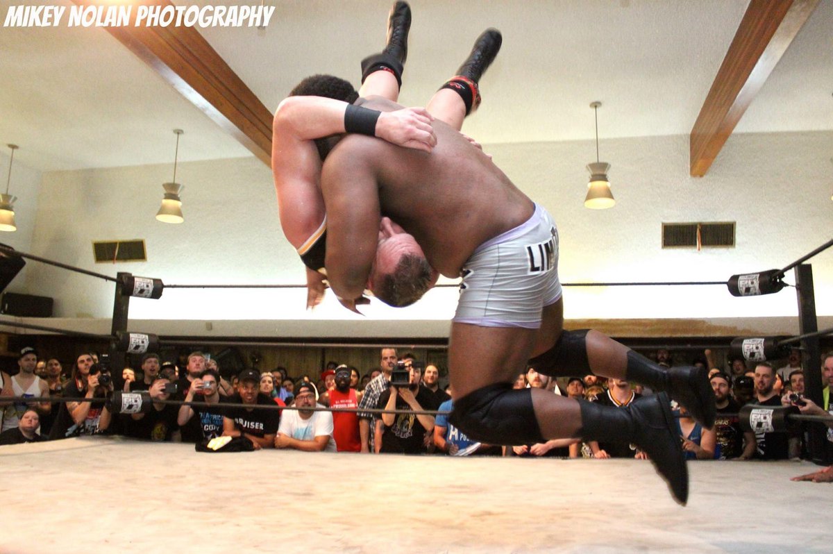 Donovan Dijak faces Keith Lee on Night 3 of @OfficialPWG 2017 “Battle Of Los Angeles” in Reseda, CA. (9/11/17) #MikeyNolanPhotography