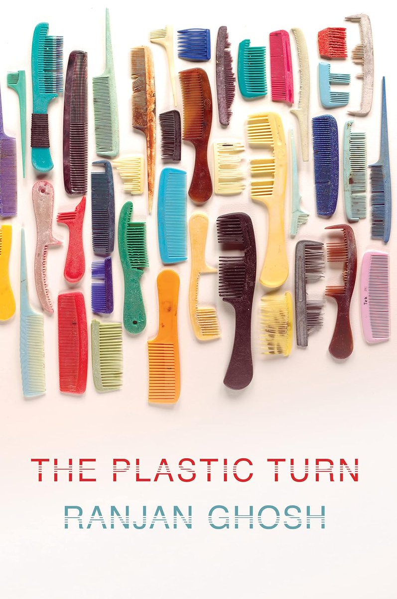 Read @CriticalInquiry's review of Ranjan Ghosh's THE PLASTIC TURN, with its 'hopeful (if fragile)' conclusion, a book 'grounded by Ghosh’s performative adventure into plastic’s chemical versatility, materially and figuratively.' Read the review here: shorturl.at/oF457
