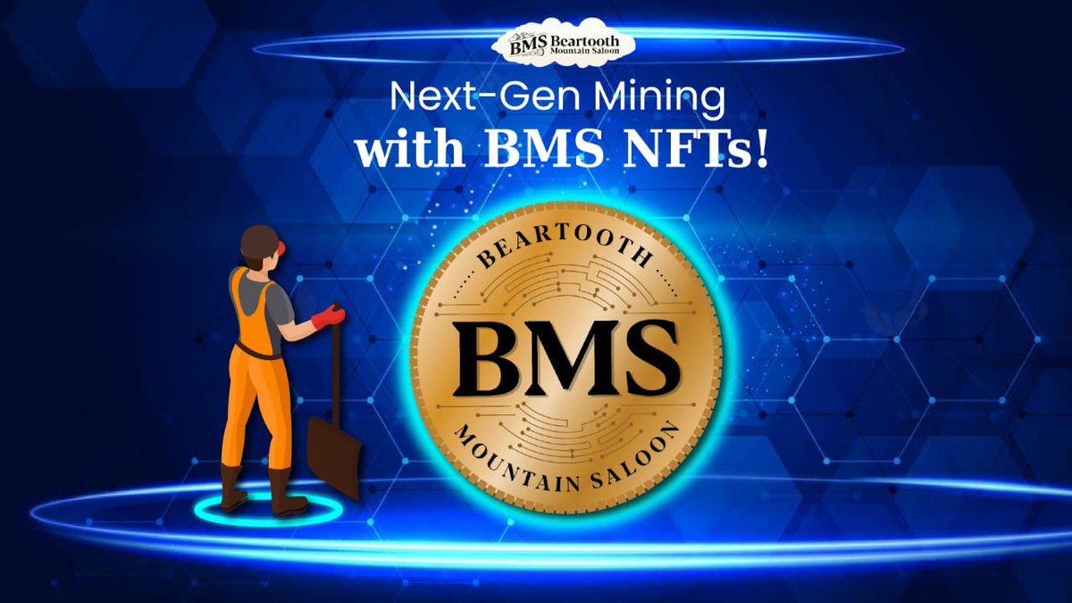 Ready for round two? Get ready to secure your BMS NFTs and get in on the ground floor of the next big crypto wave post-halving. #FutureOfMining #BMSNFT